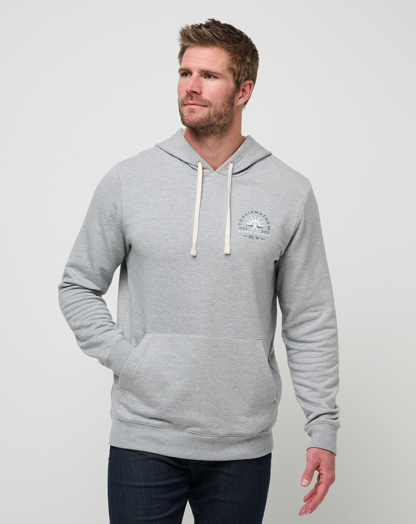 Travis Mathew Online Glacier Hike Hoodie Men|New
