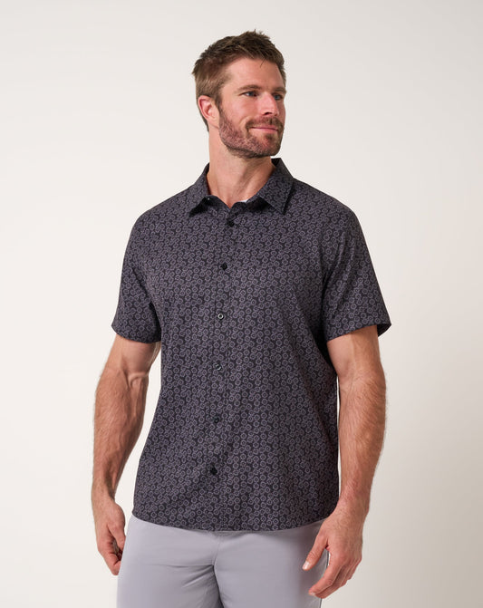 Travis Mathew Discount Techwoven Sunlight Button-Up Men