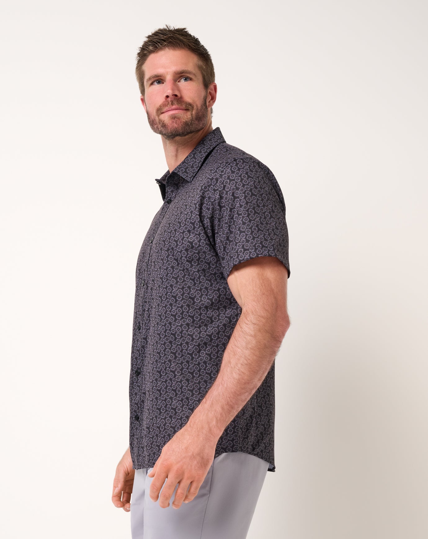 Travis Mathew Discount Techwoven Sunlight Button-Up Men