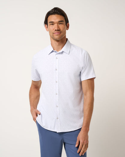 Travis Mathew Outlets Techwoven Sunlight Button-Up Men