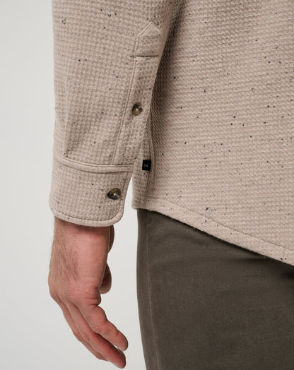 Travis Mathew US Cloud Waffle Shirt Jacket Men