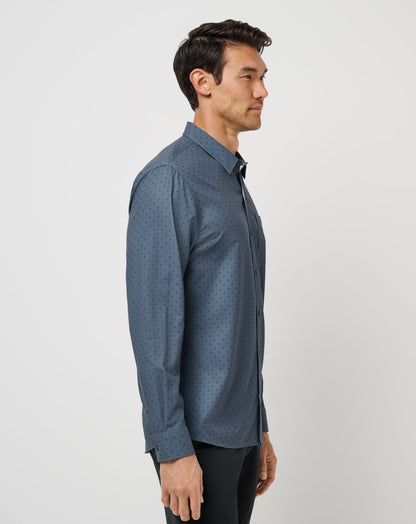 Travis Mathew Online Techwoven Tidbits Button-Up Men