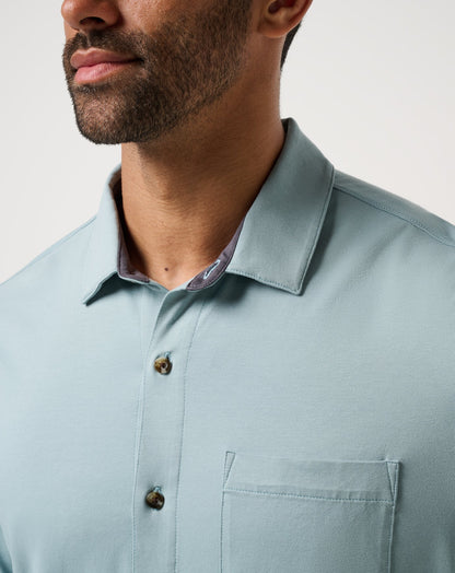 Travis Mathew Discount Comfortknit TM Social Club Button-Up Men