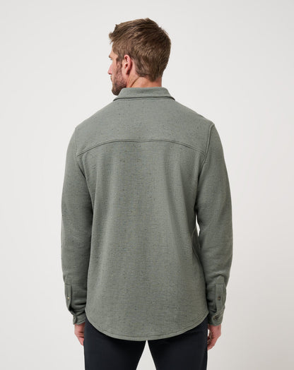 Travis Mathew US Cloud Waffle Shirt Jacket Men