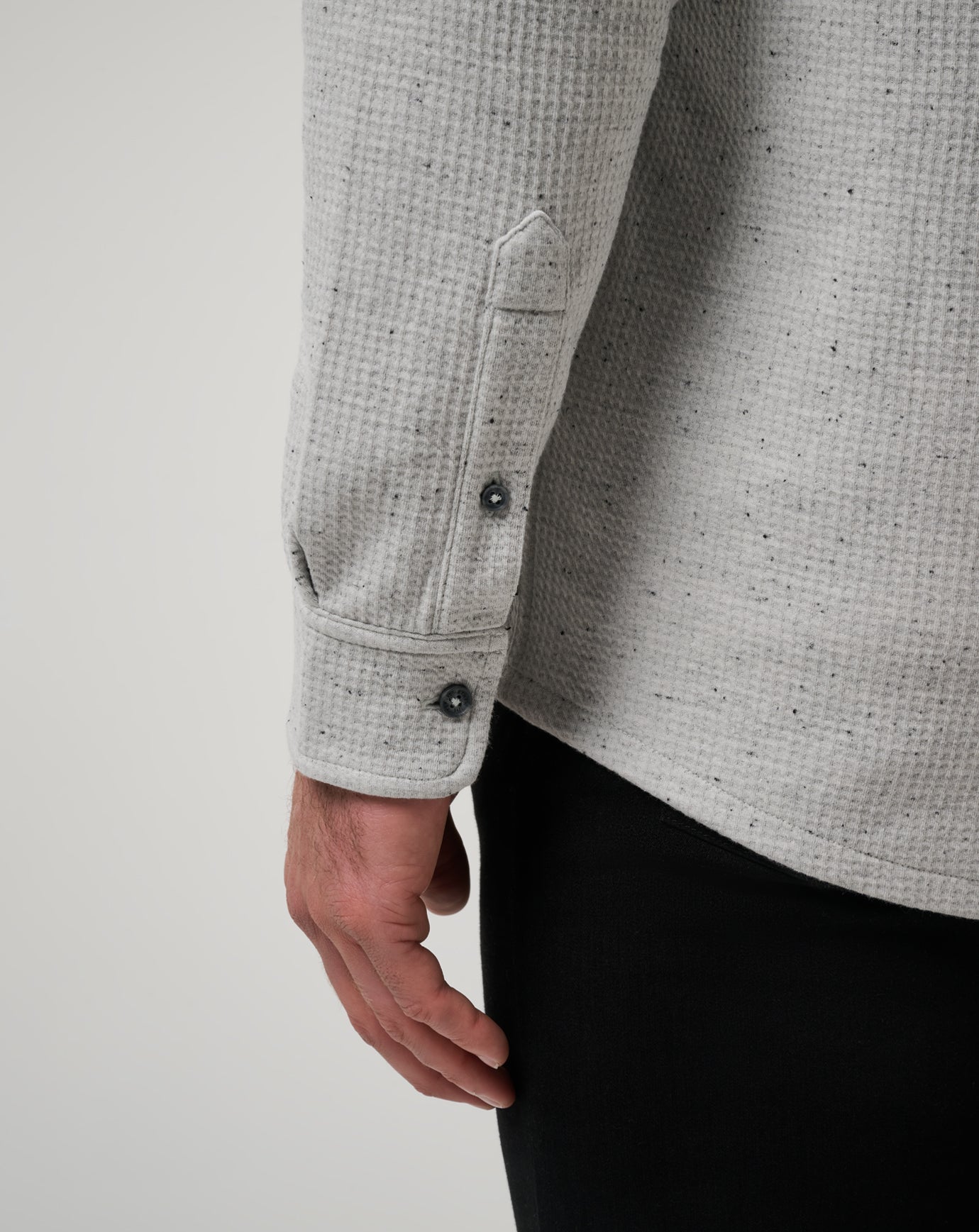 Travis Mathew Sale Cloud Waffle Shirt Jacket Men