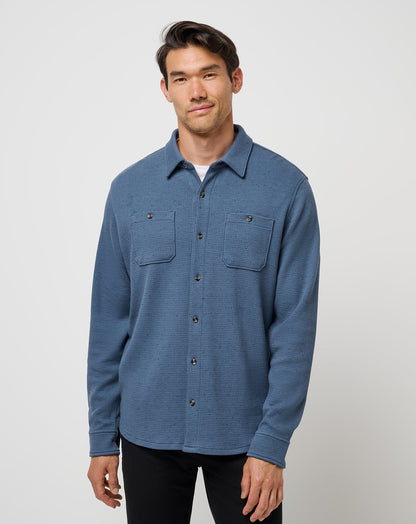 Travis Mathew For Sale Cloud Waffle Shirt Jacket Men
