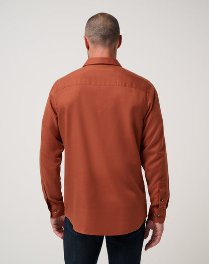 Travis Mathew Sale Cloud Flannel Button-Up Men