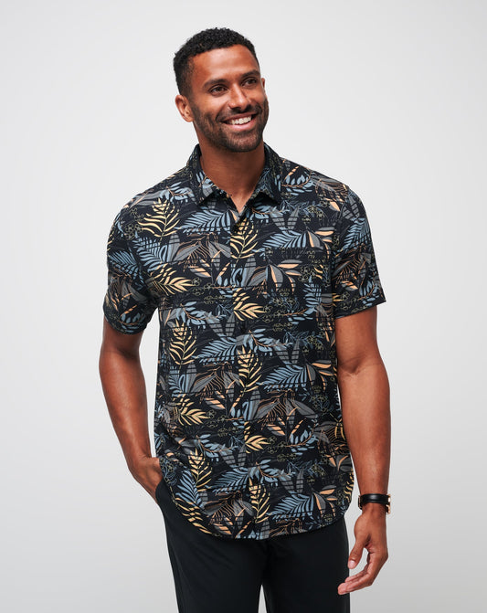 Travis Mathew Outlets Knit Hanabata Days Button-Up Men