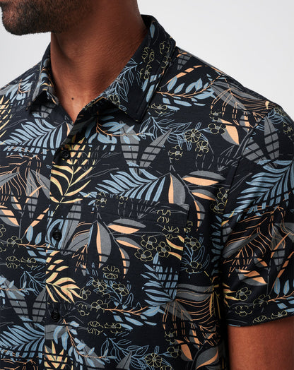 Travis Mathew Outlets Knit Hanabata Days Button-Up Men