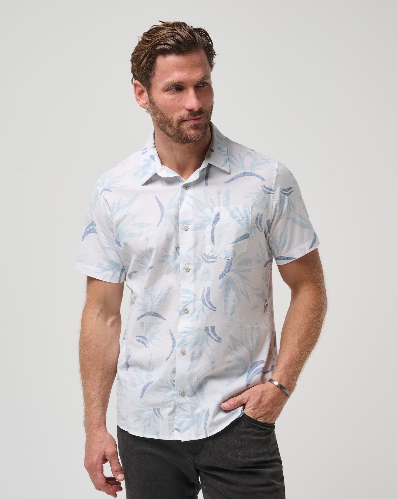 Travis Mathew Sale The Thick Of It Button-Up Men