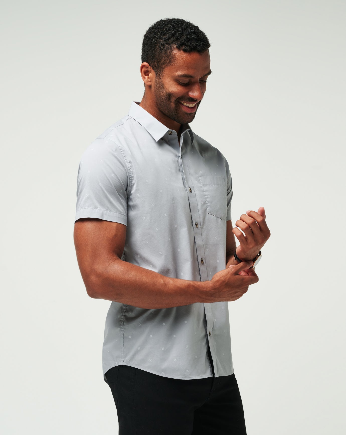Travis Mathew For Sale Across The Pond Button-Up Men