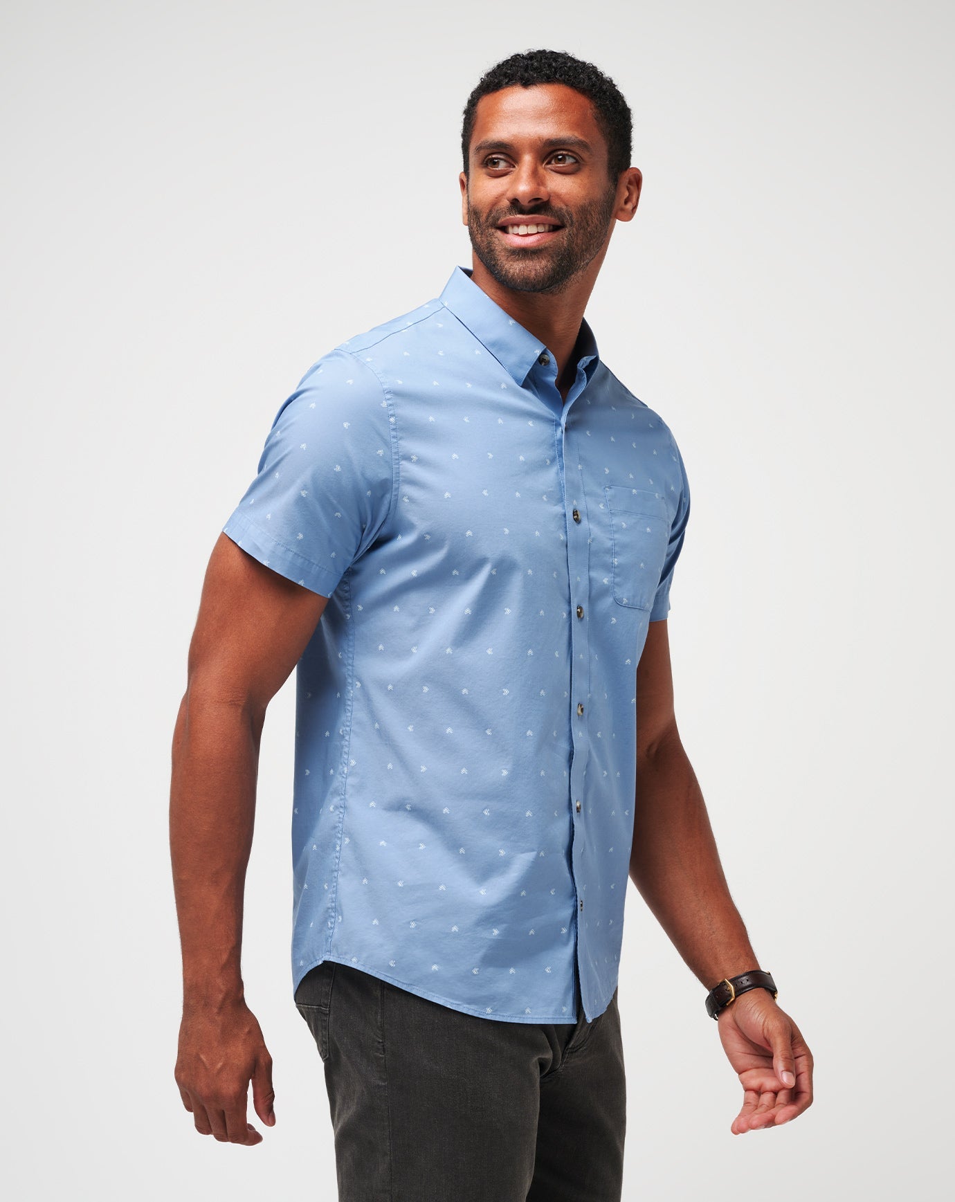 Travis Mathew Online Wind It In Button-Up Men