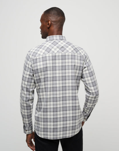Travis Mathew For Sale Cloud Flannel Plaid Button-Up Men