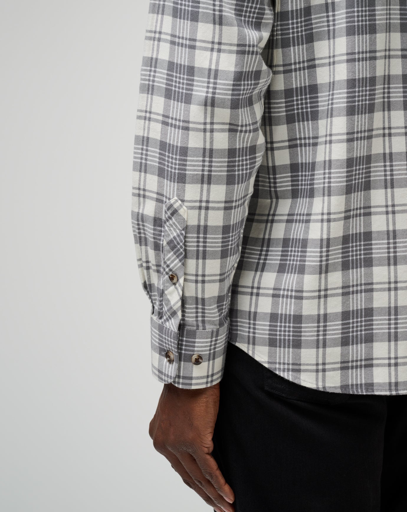 Travis Mathew For Sale Cloud Flannel Plaid Button-Up Men