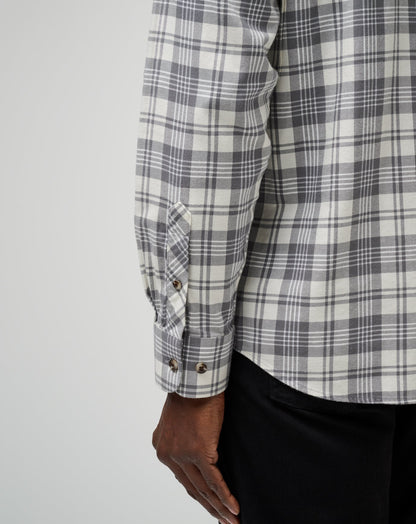 Travis Mathew For Sale Cloud Flannel Plaid Button-Up Men