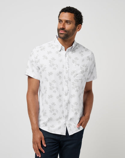 Travis Mathew Online Mist On The Lake Button-Up Men