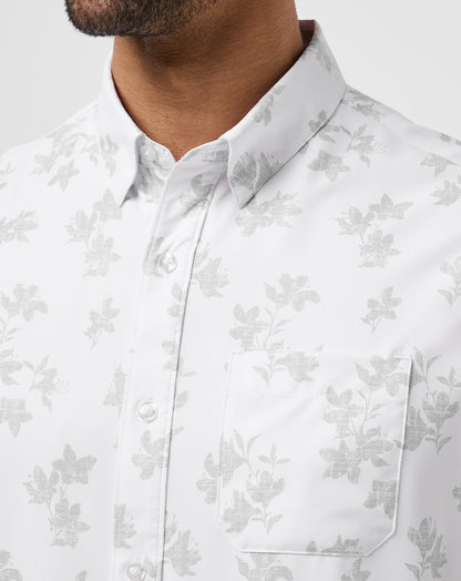 Travis Mathew Online Mist On The Lake Button-Up Men