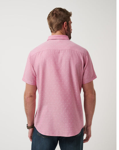 Travis Mathew Discount Early Check In Button-Up Men