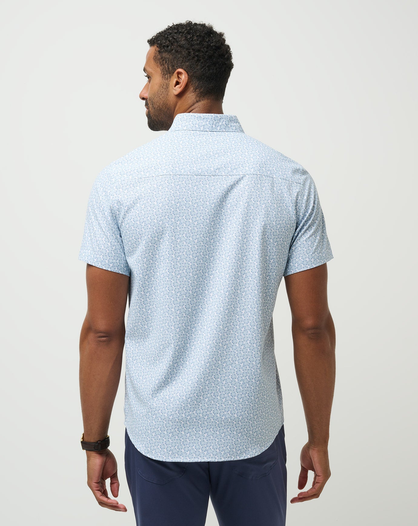 Travis Mathew Outlets Techwoven Country Mile Button-Up Men