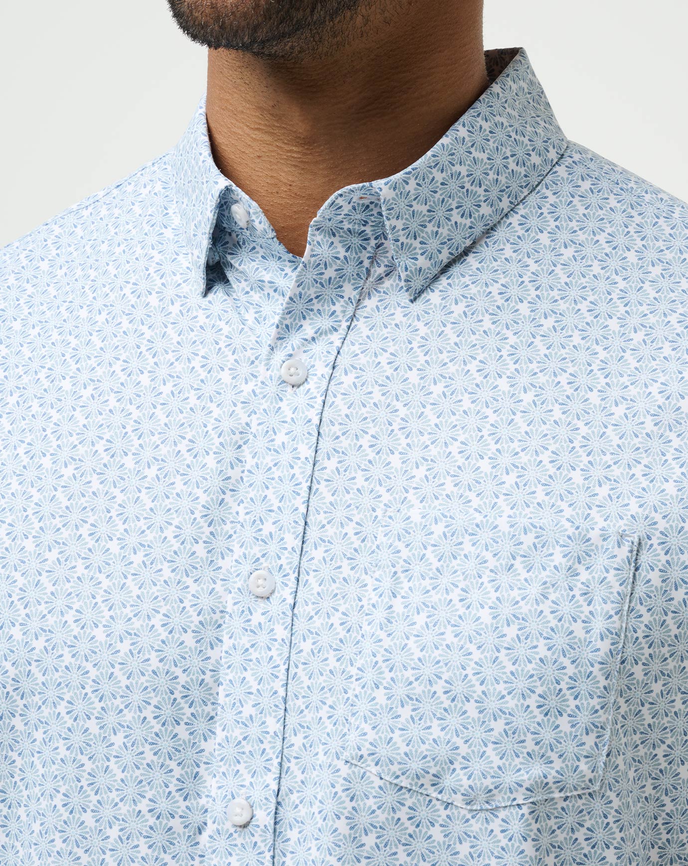Travis Mathew Outlets Techwoven Country Mile Button-Up Men