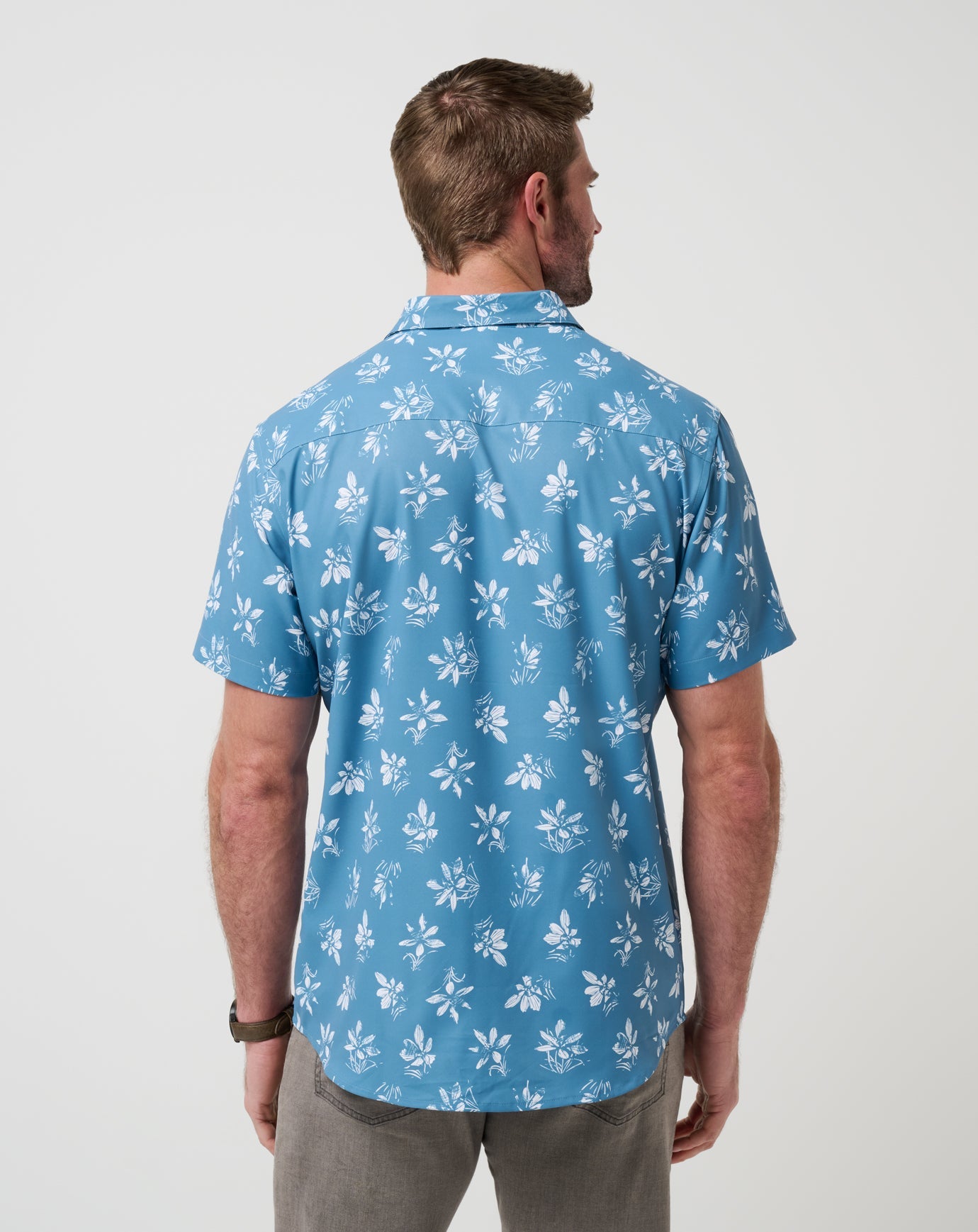 Travis Mathew Online Techwoven Seamate Button-Up Men