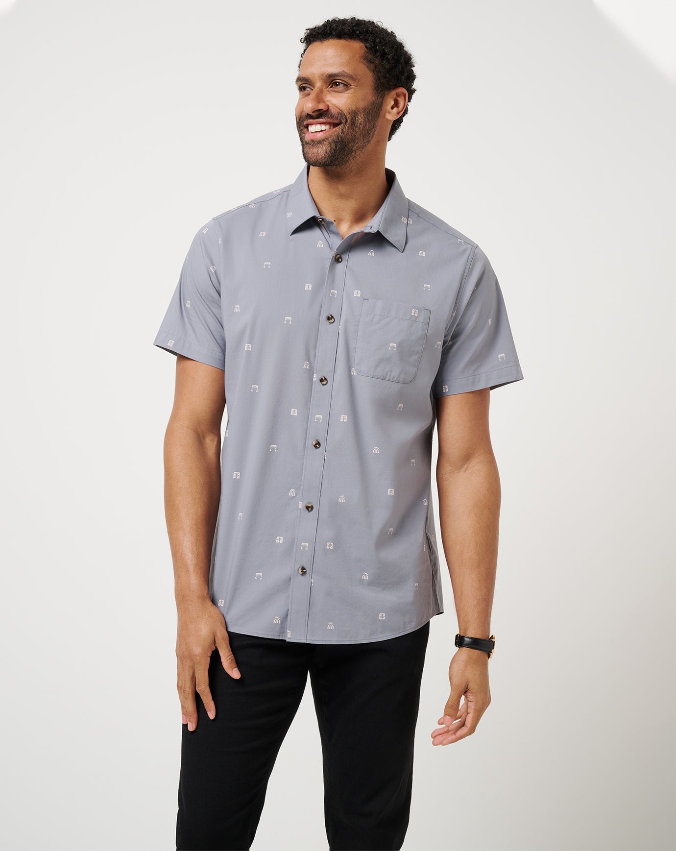 Travis Mathew Discount French Riviera Button-Up Men