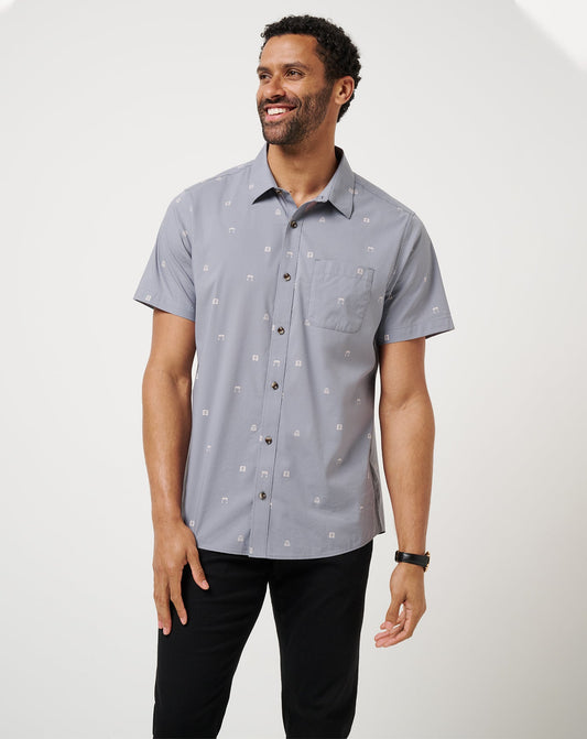 Travis Mathew Discount French Riviera Button-Up Men