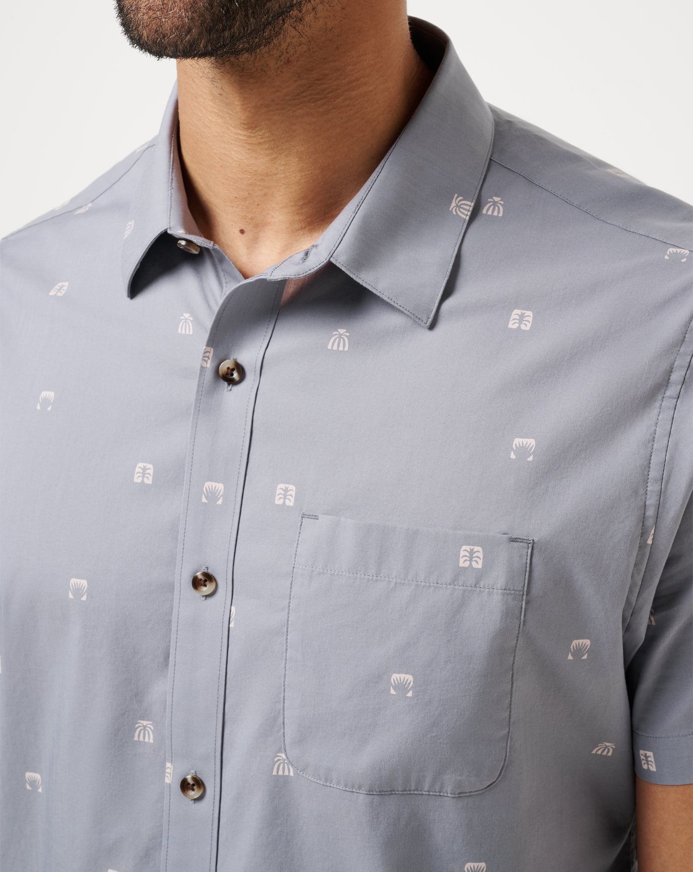 Travis Mathew Discount French Riviera Button-Up Men