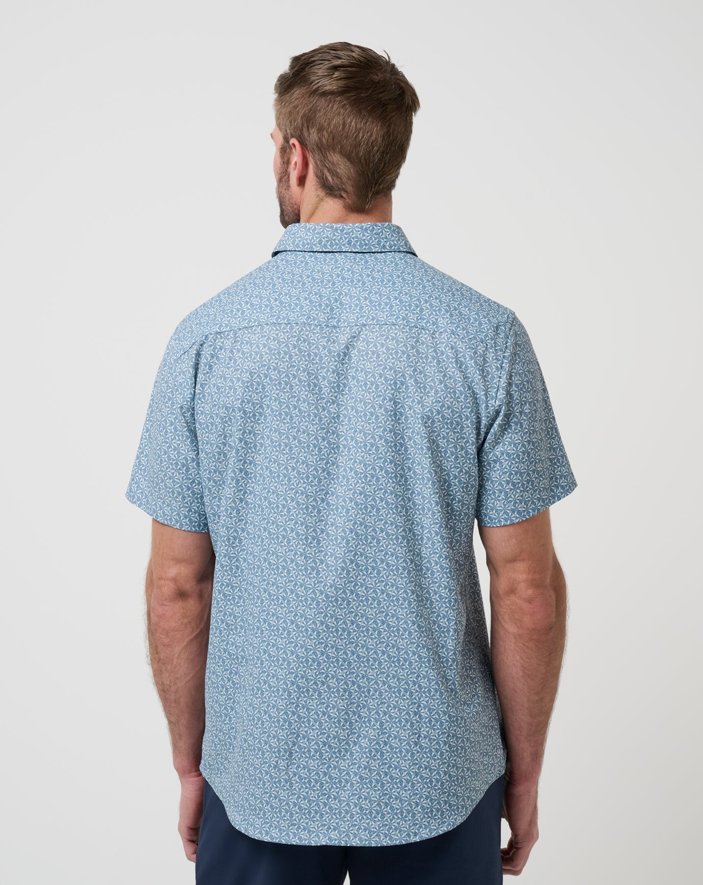 Travis Mathew US Techwoven Country Mile Button-Up Men