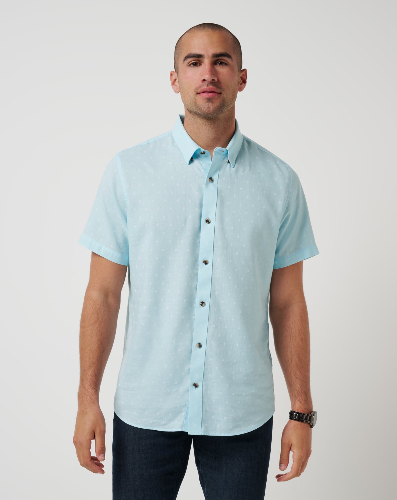 Travis Mathew For Sale Early Check In Button-Up Men