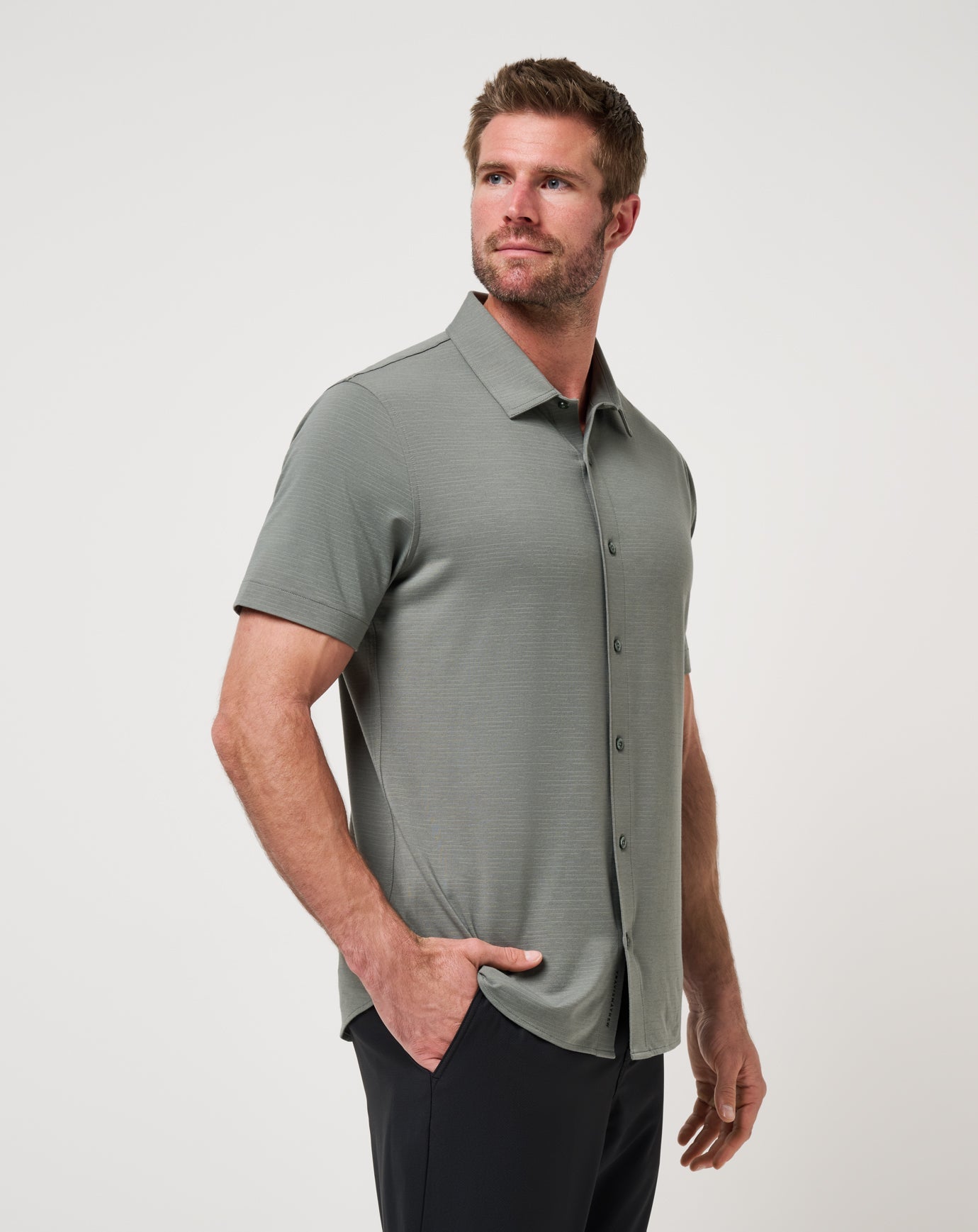 Travis Mathew Online The Heater Button-Up Men