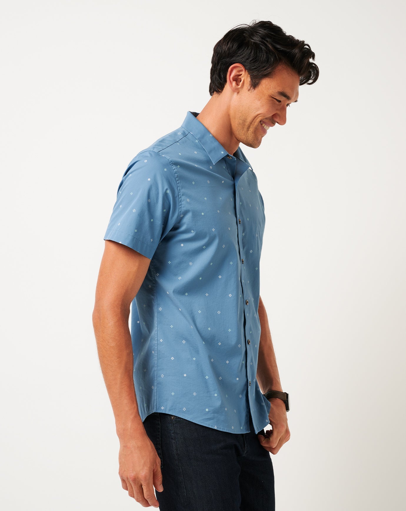 Travis Mathew Sale Per Aspera Button-Up Men