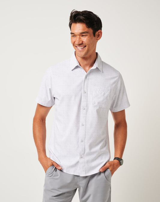 Travis Mathew Discount Techwoven Acropolis Button-Up Men