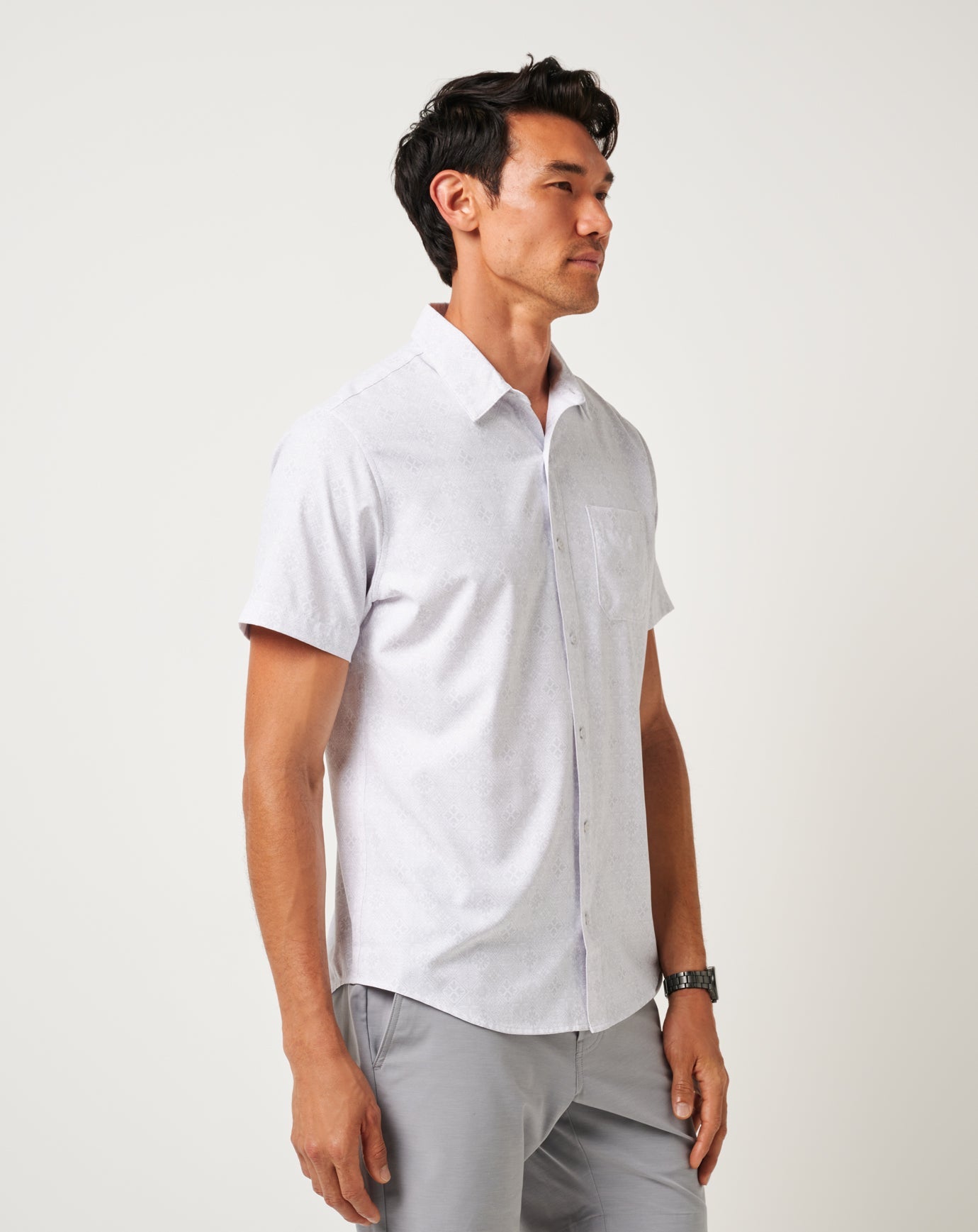 Travis Mathew Discount Techwoven Acropolis Button-Up Men