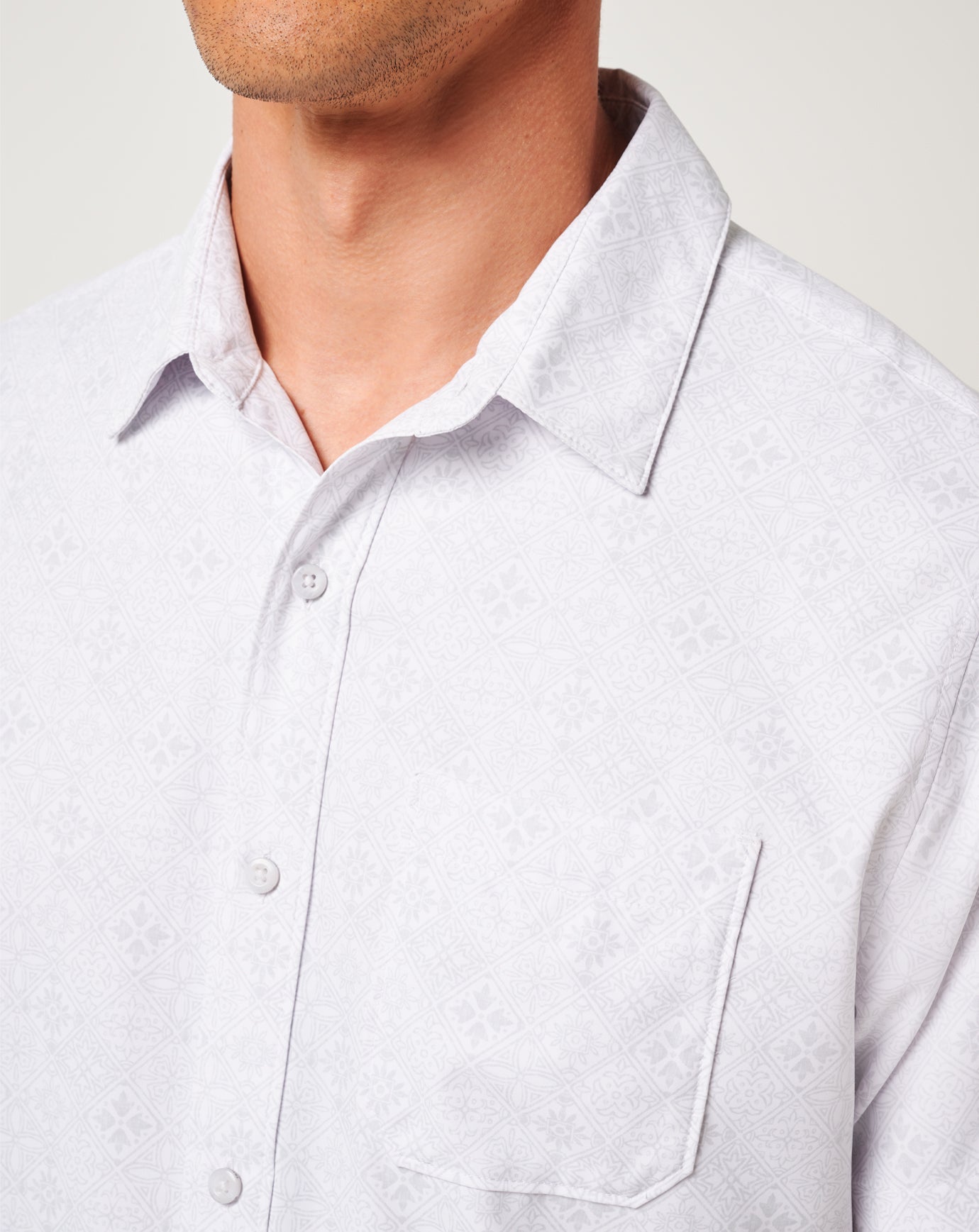 Travis Mathew Discount Techwoven Acropolis Button-Up Men