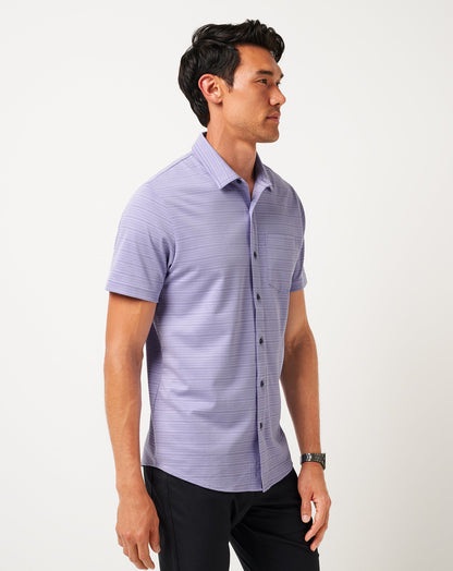 Travis Mathew Outlets Knit Trip To The City Button-Up Men