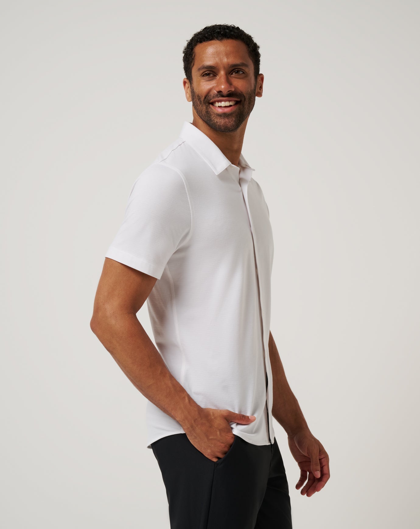 Travis Mathew For Sale The Heater Button-Up Men