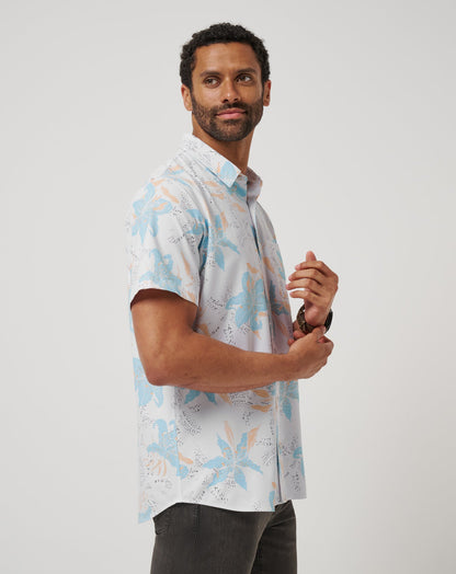 Travis Mathew US Techwoven Board Battle Button-Up Men|New