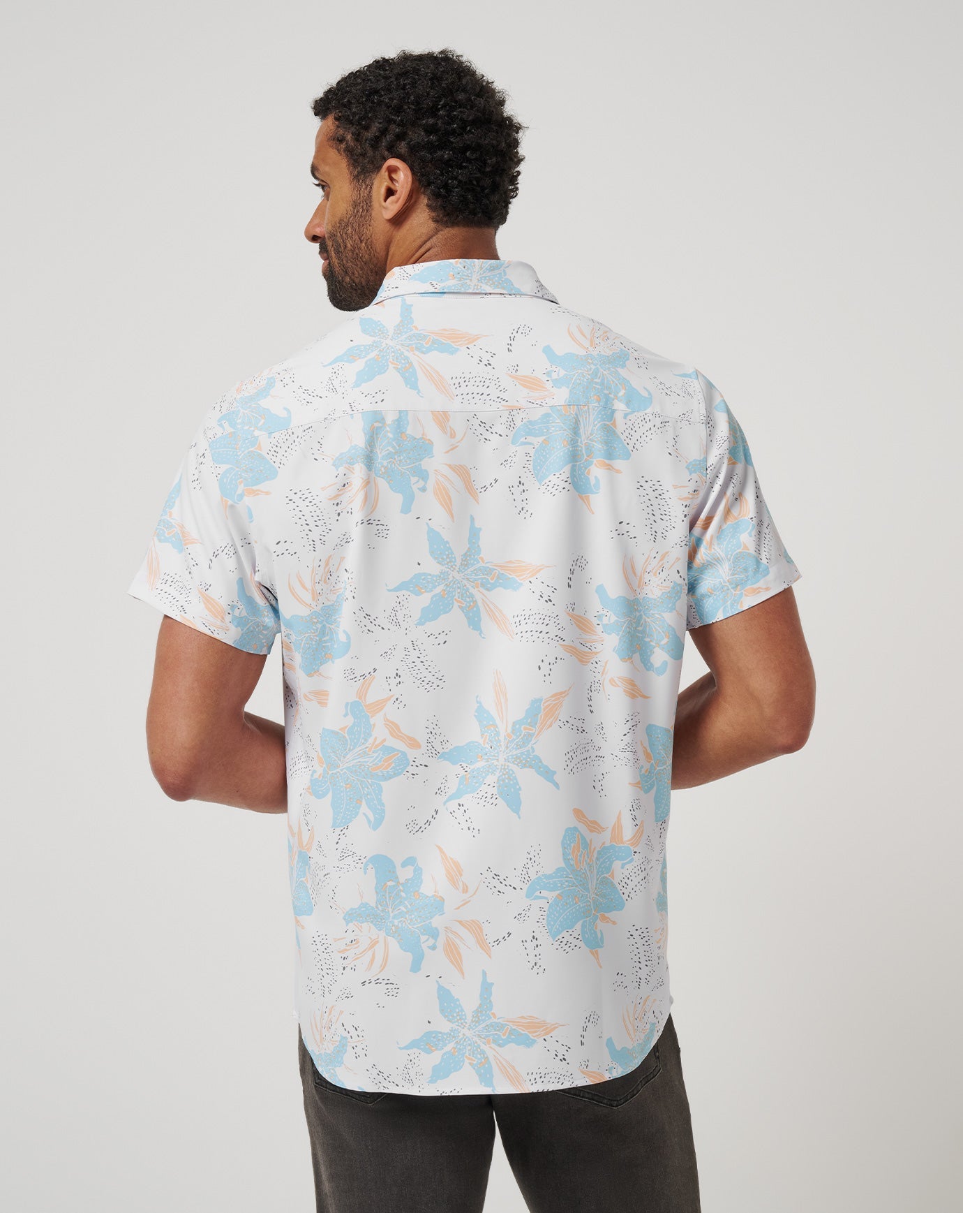 Travis Mathew US Techwoven Board Battle Button-Up Men|New