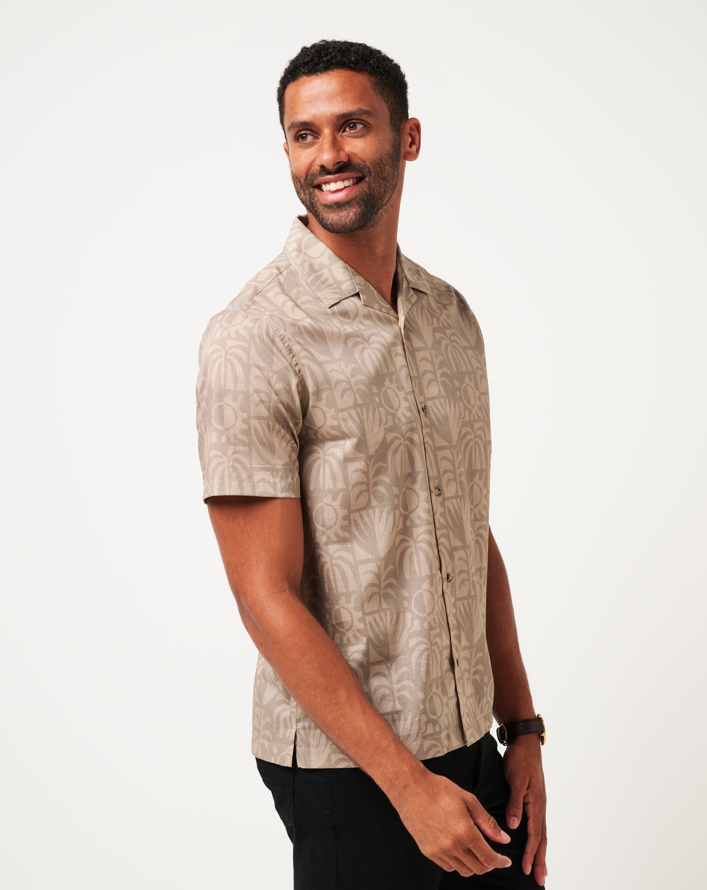 Travis Mathew Sale Desert Sun Button-Up Men