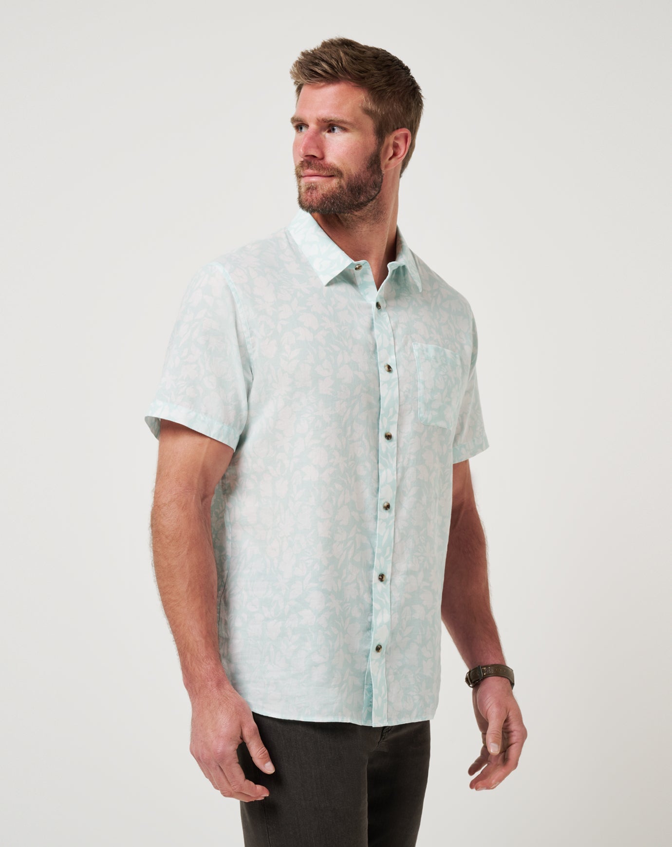 Travis Mathew Outlets Double Room Button-Up Men