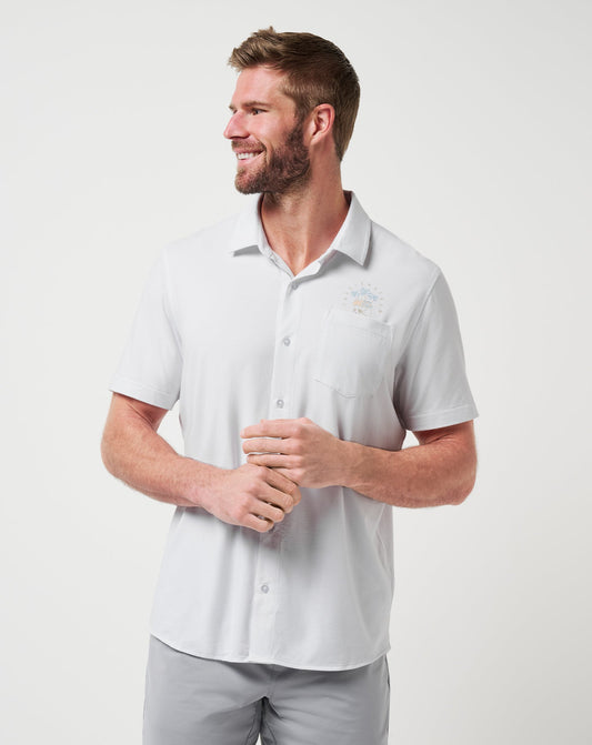 Travis Mathew For Sale Poolside Pitcher Button-Up Men