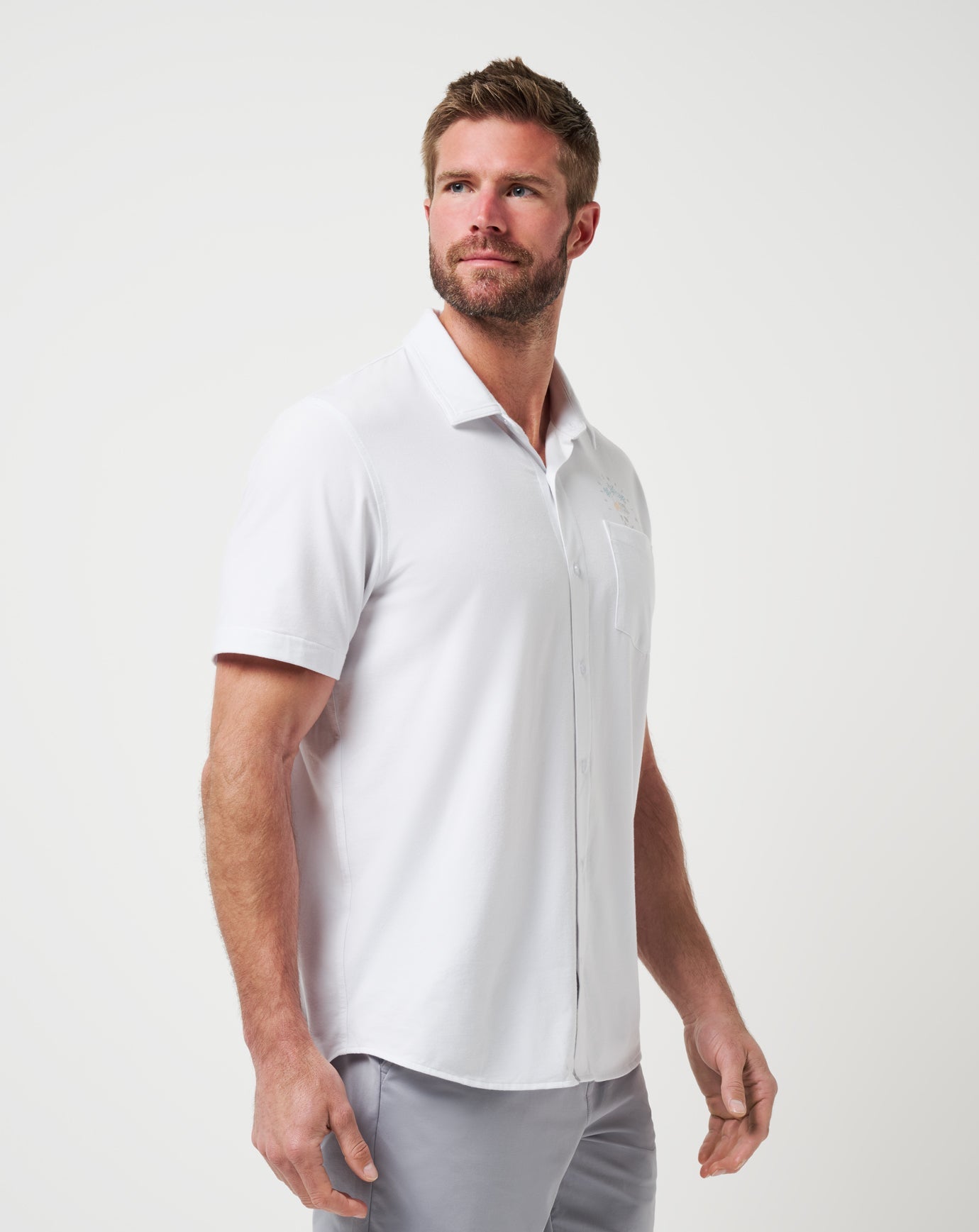 Travis Mathew For Sale Poolside Pitcher Button-Up Men