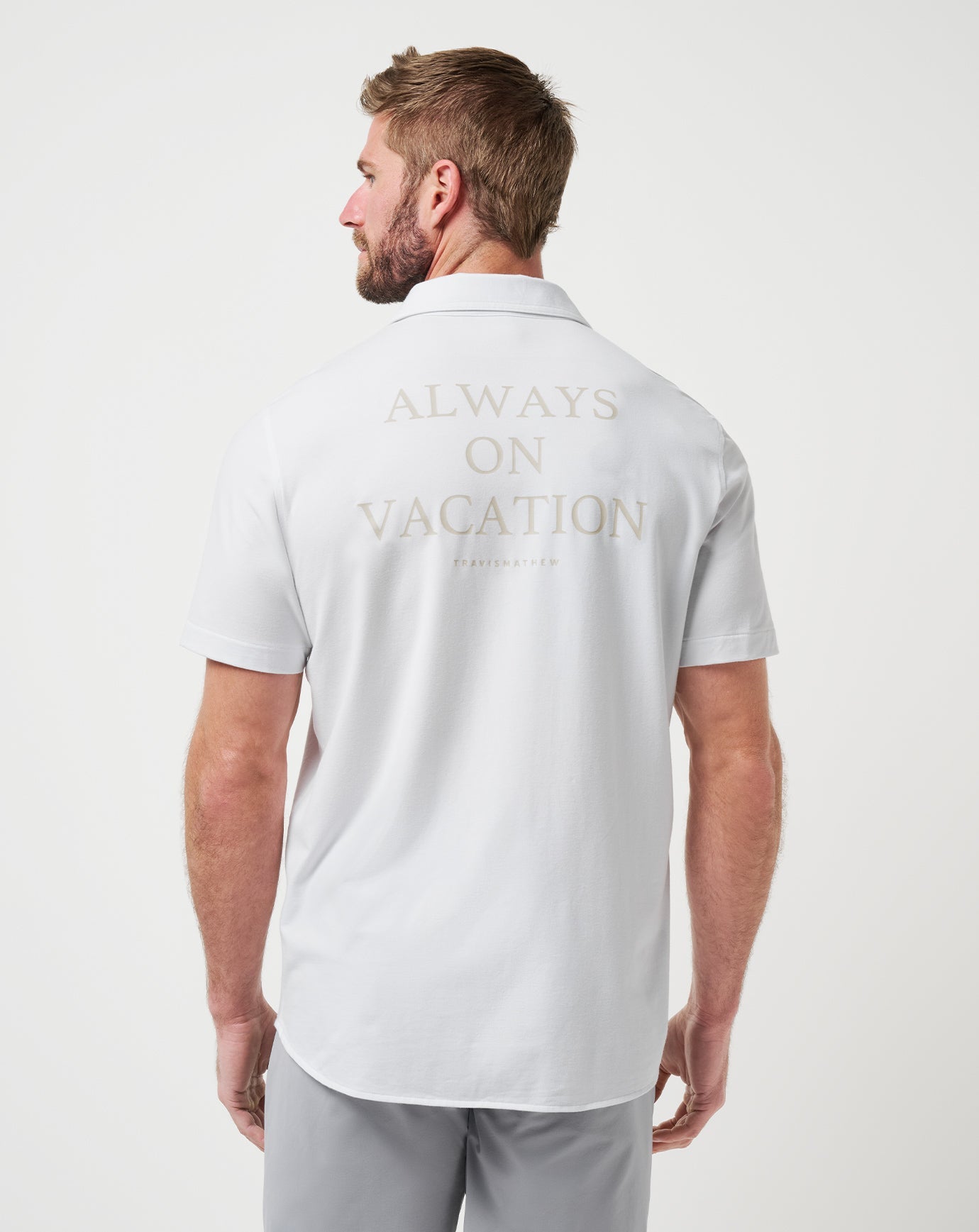 Travis Mathew For Sale Poolside Pitcher Button-Up Men