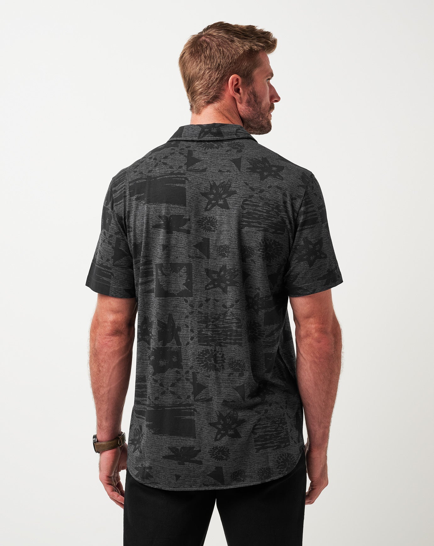 Travis Mathew US Knit Gravitation Button-Up Men