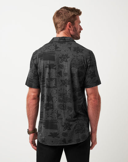 Travis Mathew US Knit Gravitation Button-Up Men