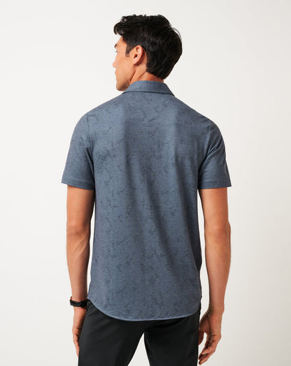 Travis Mathew Discount Knit Featherweight Tides Button-Up Men