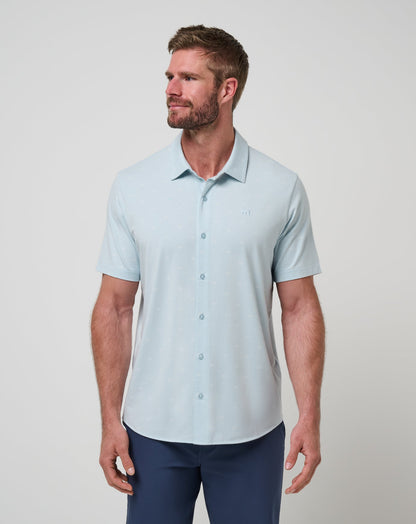 Travis Mathew Outlets Shore Of It Button-Up Men