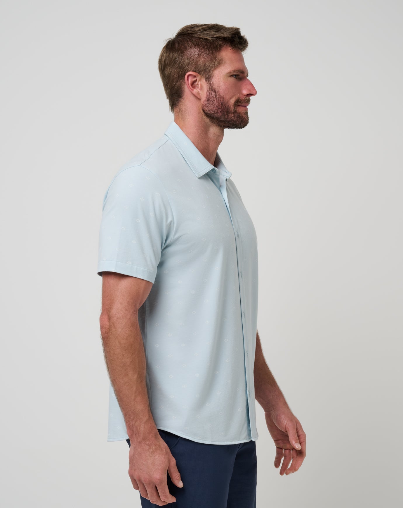 Travis Mathew Outlets Shore Of It Button-Up Men