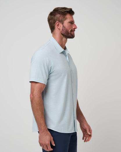 Travis Mathew Outlets Shore Of It Button-Up Men